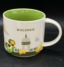 Starbucks Wisconsin You Are Here Series Collection 14oz Coffee Tea Mug C... - $19.79