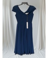 NEW Dress the Population Corey Dress in Pacific BlueSize XXS Short Sleeve - $72.57