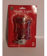 Night Light Red Santa Plug-In On/Off Switch New Holiday Decorative - $94.79 MXN