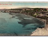 Nye Creek Beach Resort Newport Oregon OR DB Postcard H28 - $5.89