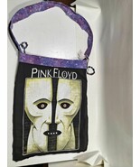 Pink Floyd Canvas Large Tote Bag beads NWT NEW - $12.82