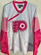 Reebok Women&#39;s Nhl Jersey Philadelphia Flyers Team Pink Fashion Sz Xl - £11.26 GBP