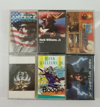 Hank Williams Jr Cassette Tape Lot Of 6 Titles (See Description For Titles) - £20.91 GBP