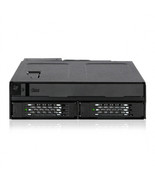 Icy Dock MB602SPO-B TOUGHARMOR MB602SPO-B METAL 2X 2.5   ULTRA SLIM ODD BAY - $267.67 CAD