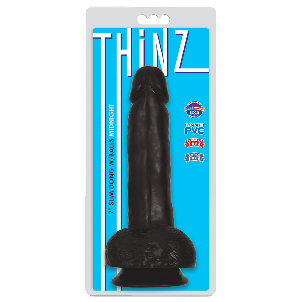 Thinz 7&quot; Slim Dong W/Balls Midnight - £17.25 GBP