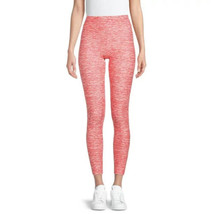 Time &amp; Tru Women&#39;s High Rise Pull On Sueded Leggings 3XL (22) Coral Ambe... - £11.18 GBP