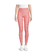 Time &amp; Tru Women&#39;s High Rise Pull On Sueded Leggings 3XL (22) Coral Ambe... - £11.19 GBP