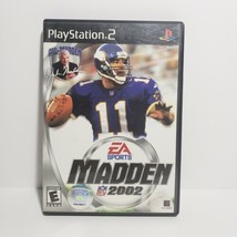 Madden NFL 2002 Electronic Arts Football Sony PlayStation 2 PS2 CIB - £4.58 GBP