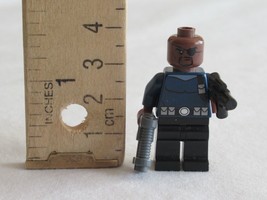 Lego Marvel Super Heroes Minifigure Nick Fury From 76004 Ultimate Spider-man - £7.75 GBP
