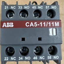 ABB CA5-11/11M Auxiliary Contact - $34.63