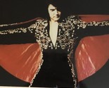Elvis Presley Vintage Candid Photo Picture Elvis In Black Jumpsuit EP2 - $12.86