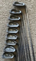 Ping Zing Karsten Blue Dot Iron RH Set 3-SW Steel Shafts. 9 Clubs.  Pre-owned - £196.72 GBP
