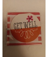 C.R. Gibson Gift Enclosure Card With Envelope Get Well Design Set Of 2 - £3.92 GBP