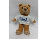 Ted Part Of United Airlines Stuffed Animal Teddy Bear Plush Stuffed Anim... - $20.04