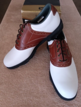 TZ GOLF - FootJoy Men&#39;s DryJoys Aqua Flex Golf Shoes Size 8M Style #53629 - $107.18