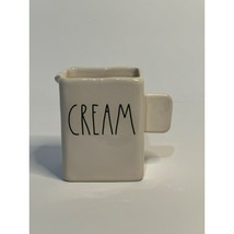 Rae Dunn Square Cream Creamer Ceramic Pour Artisan Collection by Magenta #185 - $13.98