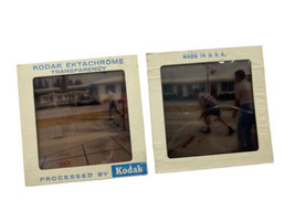 Vintage Kodachrome 35MM Slides Lot Shuffleboard Game Military Housing - $7.75
