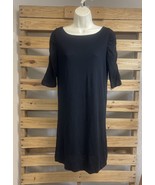 Lilly Pulitzer Black 100% Pima Cotton Shift Dress Size S BBL JD - $24.75