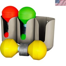Fishing Buoy with Internal Ballast - 60 ft Rot-Proof Cord for Stability ... - $54.00