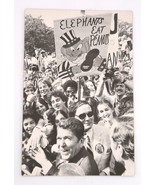 Vtg Regan Bush Campaign Ephemera Postcard Rare Find Black &amp; White - $372.63 MXN