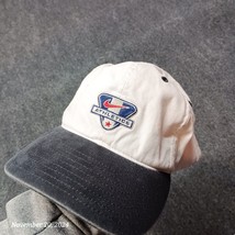 Nike Athletics Strap Back Hat White With Hook &amp; Loop Closure - $15.78