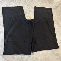 SB Scrubs Medical Scrubs Black Elastic Waist w/ Pockets Style 967 Unisex... - $8.96