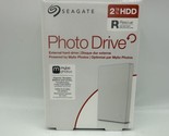Seagate 2TB Photo Drive Portable External Hard Drive USB 3.0 - SEALED My... - £47.40 GBP