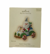Hallmark Santa&#39;s Sweet Ride Christmas Holiday Ornament 2007 Keepsake Chr... - £10.98 GBP
