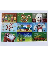9 Walmart Christmas 2023 Holidays Gift Card Santa Collectible Cards Lot USA - £7.93 GBP