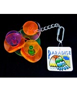 Paradise Toys Med Large Bird Acrylic Activity Toy Rattle Circles 319 Caitec - £3.98 GBP