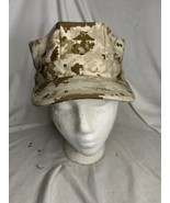 USMC 8 Point Marine Corps Digital Desert Utility Hat Made in USA SEKRI M... - £15.64 GBP