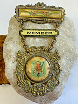 United Brotherhood of Carpenters and Joiners of America Member Badge Medal Pin - £80.14 GBP