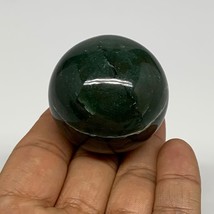 98g, 1.6&quot;(40mm) Green Zade Stone Sphere Gemstone,Healing Crystal, B27168 - £12.51 GBP