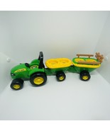 Tomy Toy John Deere Tractor Old McDonald Had A Farm Hayride Toddler - $289.38 MXN