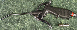 11&quot; Long AIR BLOW GUN Metal construction with Rubber Grip Handle blower ... - $11.69
