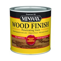 1/2 pt Minwax 22330 English Chestnut Wood Finish Oil-Based Wood Stain - £11.05 GBP