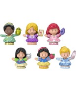 Fisher- Disney Princess Gift Set by Little People, 6 Character Figures f... - £30.01 GBP