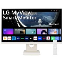 LG 27SR50F-W MyView Smart Monitor 27-Inch FHD (1920x1080) IPS Display, w... - $263.13