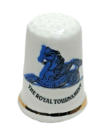 Jean Manson The Royal Tournament Fine Bone China Collectors Thimble - £8.07 GBP