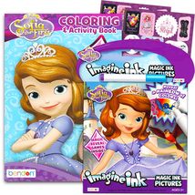 Disney Sofia the First Activity Set - Bundle with Sofia the First Coloring Activ - £10.06 GBP
