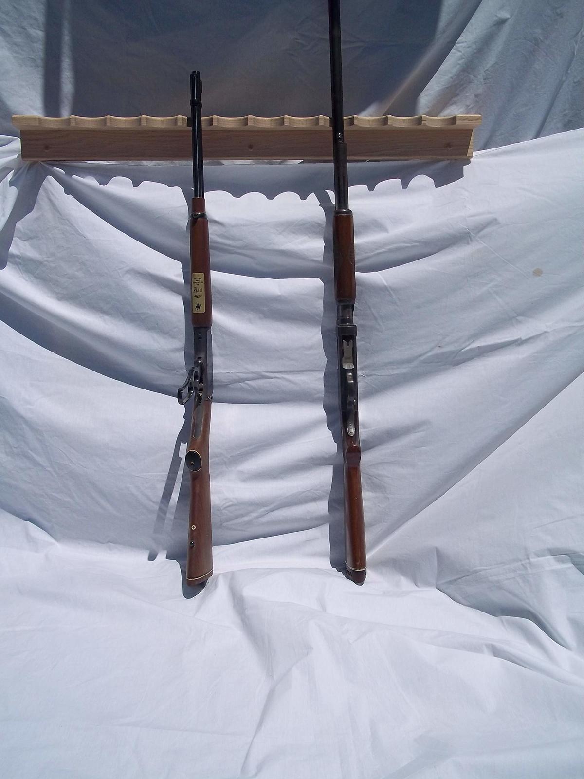 Oak Closet Gun Rack 3 Pack - $150.00