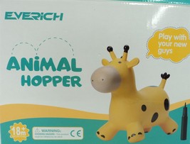 Everich Inflatable Yellow Animal Giraffe Hopper Riding Bouncer - Indoor ... - £18.98 GBP