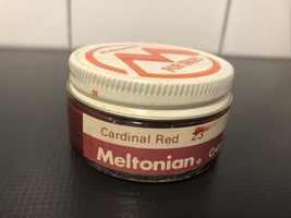 Meltonian Cardinal Red 23 Shoe Polish And Shine 98% Full - £11.79 GBP