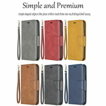 Case Cover Leather Flip back case for Sony Xperia 8 10 XA2 XZ1 - £38.99 GBP