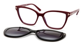 NEW TOM FORD TF5641-B 075 Red Eyeglasses Frame 53-15-140mm B44mm Italy - £203.74 GBP