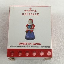 Hallmark Keepsake Christmas Ornament Miniature Sweet Lil Santa Gumdrop New 2017 - $34.60