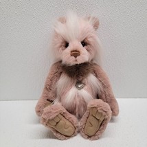 Charlie Bears Kibibi 2018 Plush Pink Teddy Bear Collectible 12&quot; CB181870 - $123.65