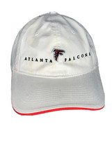 NFL Atlanta Falcons Baseball Cap White / Red Adjustable Cotton - $16.75
