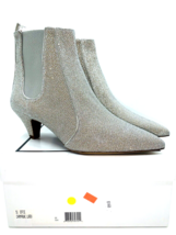 Tabitha Simmons Effie Pointed Toe Ankle Boots- Champagne Lurex, US 9 / EUR 39 - £147.99 GBP