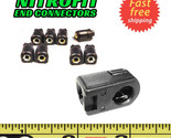 End Connector Fittings for M6 x 1.0 Gas Spring Strut Lift Supports.  Pak... - $6.82